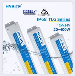 Eess Rcm CB Certified IP67 IP68 SMPS Slim LED Driver Waterproof 12V 24V Parallel Connection Industry LED Switching Power Supply