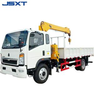 Dongfeng Foton Sinotruk Shacm 4X2 Hydraulic Leg Straight Knuckle Arm Mobile Mini Dumping 3-10tons Light Articulated Boom Loader Lorry Lifter Truck Mounted Crane