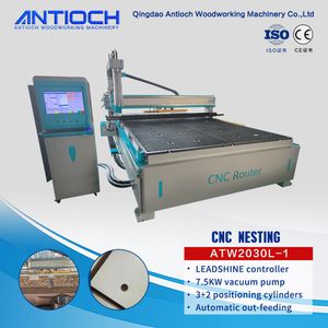 Customized High Perfomance Woodworking Atc Spindle CNC Router Nesting Machine