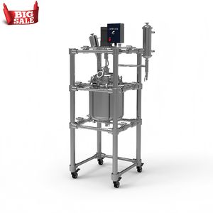 High-Performance Stainless Steel Jacketed Reactor for Lab Heating