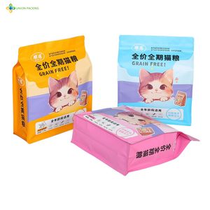 Pet Food Eight Side Sealed Bags Plastic Packaging