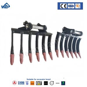Factory Cheaper Price Suitable for 2-5 Ton Excavator Machine Bucket Rake
