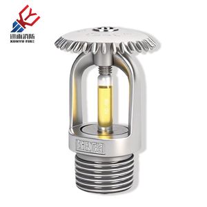 Fire Sprinkler 79℃ Upright Fire Fighting Equipment Automatic DN15 K80 Standard Response Sprinkler