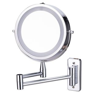 Versatile LED Beauty Mirror with Adjustable Brightness for Makeup Lovers
