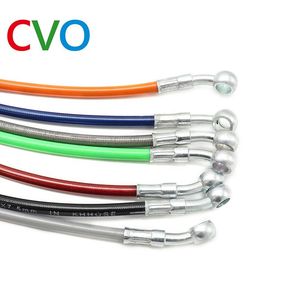 Cvo High Quality Motorcycle Brake Oil Pipe Modern Design Braided Tube Brake Hose Manufacturer Direct Sales