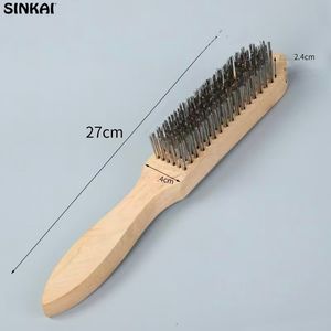 Industrial Wood Roller Brush Nylon Electric Tooth Brush Wire Brush Wire Brush Concrete