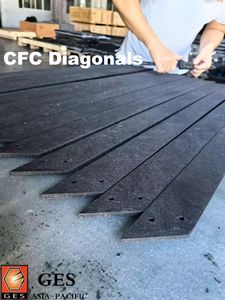 CFC Machining Parts, Carbon Bonded Fiber, Custimized Products, High-Temperature Resistant Material