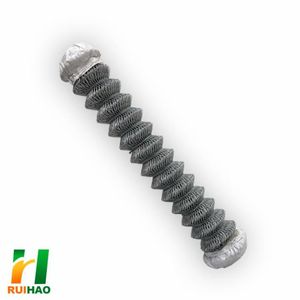PVC Chain Link Fence Rolls 10kg Green Chain Link Fence
