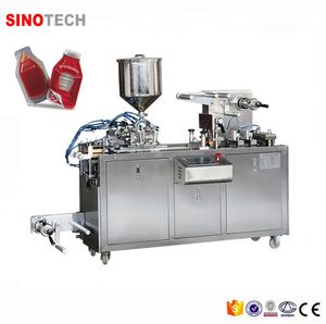 Automatic Thermoforming Bee Honey Blister Packaging Machine Liquid Ketchup Paste Chocolate Jam Honey Blister Packing Machine