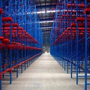 Cold Room Industrial Warehouse Storage Steel Push Back Pallet Shelving