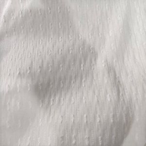 100% Cotton Jacquard Shirt Skirt Fabric Abundant in Stock