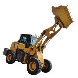 High Efficiency Durable Compact Front End Wheel Loader for Construction Sites