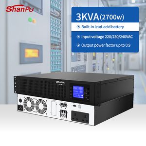 C3kr High-Frequency Online Dual Conversion UPS 3kVA 2400W Single-Phase Pure Sine Wave Uninterruptible Power Supply