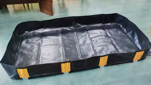 Oil Spill Containment Berm to Prevent Oil Leakage
