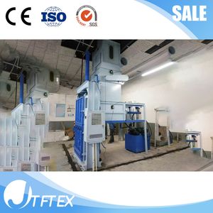 Vertical Waste Textile Pressing Bale Clothes Fiber Packing Machine