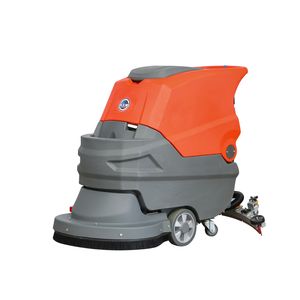 Hot Selling 24V Battery Power Hand-Push Floor Scrubber Dryer Machine for Supermarket Hospital Railway Station Cleaning