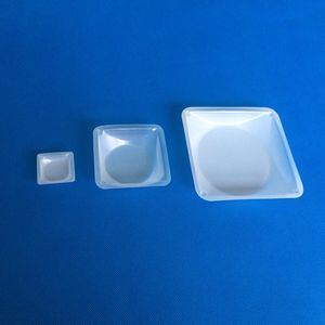 Lab Instrument Laboratory Equipment 7ml 100 Ml 330 Ml White Square Laboratory Plastic Weighing Dishes