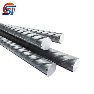High Strength ASTM A615 Deformed Reinforcing Bar Rod Hot Rolled Carbon Steel Construction Building Structural Steel Rebar