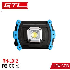 LED Work Lights 10W COB Portable Flood Light LED Floodlight for Job Site Lighting, Emergency Car Repairing (RH-L012)