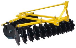 Agricultural Machinery Tractor Three Point Mounted 65mn Steel Middle Duty Offset Disc Harrow