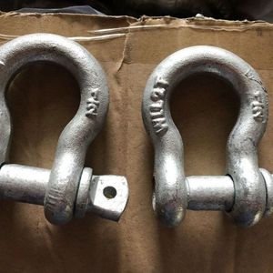 Galvanized Customizable Us Type Marine Screw Pin Anchor Shackle