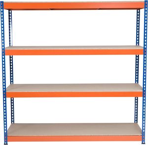 Heavy Duty Garage Shelving, Industrial Metal Racking Shelves, Steel Storage Unit