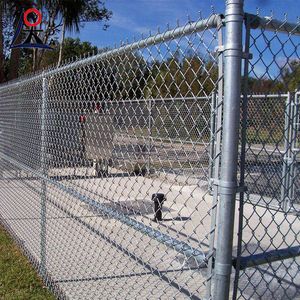 Galvanized Chain Link Fence for Garden Home