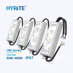 IP67 Waterproof AC to DC LED Switching Power Supply Constant Voltage 60W 400W Driver 12V 24V Lighting Transformers
