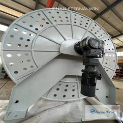 4 Inch Electric Hydraulic Pipe Storage Reel Hose Winch