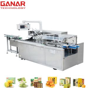 Automatic Food Cookie Snack Box Cartoning Machine Box Packing Machine