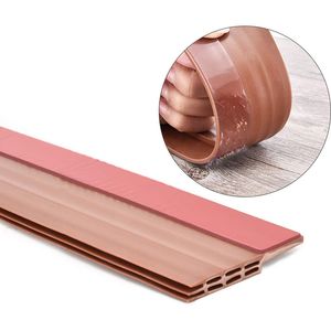 Door Sweep with Strong Adhesive Silica Gel Door Bottom Seal Door Draft Used Stopper
