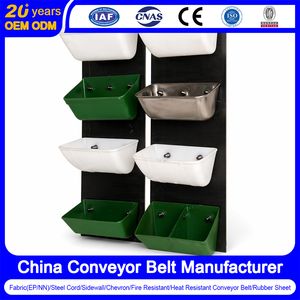China Bucket Elevator Conveyor Belt Manufacturer Heat/Moderate Oil/Fire Resistant Flame Retardant Rubber Conveyor Belt for Mine/Powerplant/Chemical/Steel/Cement
