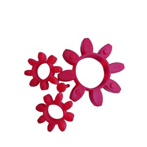 Gr/GS/Mt/Nm/HRC/H Rubber Seal Coupling Elastic Pad Polyurethane Gasket Polyurethane Coupling Pad Plum-Shaped Seal