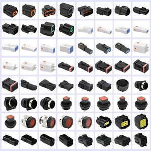 Chenf Custom Length Auto Automotive Electrical Adaptor Connectors Waterproof 2/3/4/5/6/7/8/9/10 Pin Wire Harness Terminals