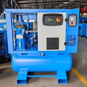 4 in 1 Combined Permanent Magnet Frequency Conversion 7.5 Kw Screw Air Compressor