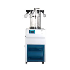 Advanced Vacuum Freeze Dryer with Integrated Vacuum Pump for Labs
