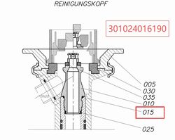 Khs Krones Spare Parts O-Ring 301024016190