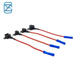 Factory Wholesale Fuse Tap16AWG Acm Mini Micro Standard Micro3 Micro2 Fuse Holder Plug in Blade Car Fuse Tap for Automotive