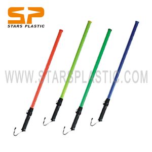 LED Traffic Baton Wand Light Safety Lighted Stick Bottle Bottom Flash Steady Function Traffic LED Strobe Baton