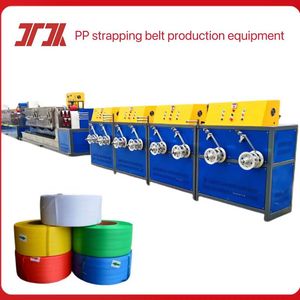 High-Quality 5-19 mm Width PP Strap Making Machine with PLC Control System