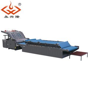 Latest Technology High Speed Semi Auto Flute Laminated Corrugated Paper Machine