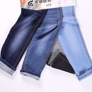 Black Tone Double-Faced Texture Fleece-Backed Women Denim Fabric for Layered Spring-Summerjackets