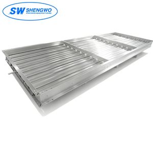OEM Custom Sheet Metal Fabricated Aluminum HVAC Airflow Control Damper