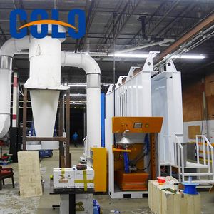 Colo Powder Coating Plant for Metal Automatic Painting Line in USA