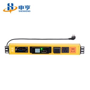 1u Socket Cabinet and Rack PDU Power Distribution Unit Server Rack PDU