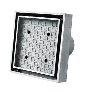 Invisible Concealed Hidden Anti-Odor Casting Tile Insert Bathroom Square Shower Floor Drain