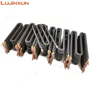 Finned Heater Element Air Dry Burning Electric Heating Tube Stainless Steel U-Shaped W-Shaped Heating Pipe for Oven