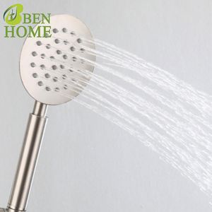 SUS304 Shower Set Brushed Luxury Shower Set for Open Bath Room