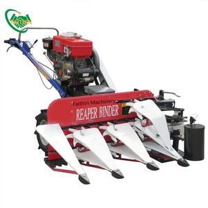 Factory Supply Tractor Mounted Paddy Reaper Cutting Harvester Machine Reaper Cutting Machine