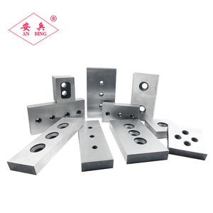 H13 Scrap Rebar Cutter Blades, 650/750 Model 215 3-Hole Blades